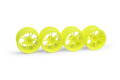 XRAY M18MT STARBURST WHEELS - YELLOW (4)