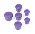 PLASTIC CAP FOR HANDLE ( SET -  3+2+1) VIOLET