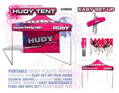 HUDY TENT BACK WALL BANNER