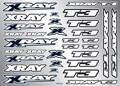 XRAY T3 STICKER FOR BODY - WHITE