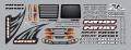 XRAY NT18T STICKER FOR BODY - WHITE