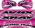 XRAY WING STICKER - DIE-CUT - PINK