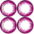 XRAY TRUGGY WHEEL STICKERS - DIE-CUT - PINK