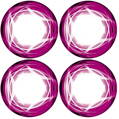 XRAY TRUGGY WHEEL STICKERS - DIE-CUT - PINK