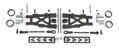 ALU C-HUB SUSPENSION OPTION SET, REAR