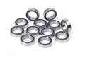 HIGH-SPEED BALL-BEARING 10 x 15 x 4 BLUE COVERED (12)