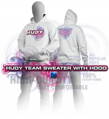 HUDY SWEATER HOODED - WHITE (XL)