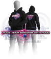 HUDY SWEATER HOODED - BLACK (M)