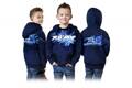 XRAY JUNIOR SWEATER HOODED WITH ZIPPER - BLUE (S)