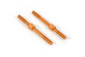 ALU ADJ. TURNBUCKLE M3x42 MM - SWISS 7075 T6 - ORANGE (2)