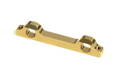 BRASS REAR LOWER SUSP. HOLDER - NARROW - FRONT