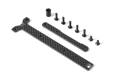 GRAPHITE CHASSIS BRACE UPPER DECK - SHORT PACK (2)