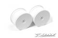 4WD REAR WHEEL AERODISK WITH 14MM HEX - WHITE (2)