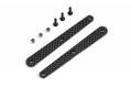 GRAPHITE INSERT FOR SHORT REAR COMPOSITE BRACE - SET